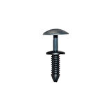 Döşeme Klips Siyah Renk Şapka Koyu Gri 7,5x26x20mm 25 Adet