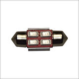 Sofit LED Ampul 4 LED Mavi 12V Dc 31Mm Can Bus 2 Adet
