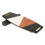 Renkli Denge Tahtası Balance Roller Board Çift Fonksiyonlu Sörf Eğitim Tahtası Kaykay Eğitim Tahtası 73 x 31 CM – RB09