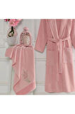 Havlulu Bornoz 2li Set