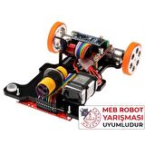 Maraton Hızlı Çizgi İzleyen Robot Kiti - Montajlı