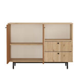 Robin Home Mocha Kahve Köşesi Çok Amaçlı Dolap Mutfak Dolabı Sepet-Kiremit 