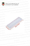 50'li Paket 830 Pin Büyük Boy Breadboard - Okul ve Sınıflar için MEB Uyumlu