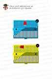 25'li Paket 170 Pin Mini Breadboard Karışık Renklerde - Okul ve Sınıflar için MEB Uyumlu