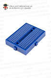 50'li Paket 170 Pin Mini Breadboard Karışık Renklerde - Okul ve Sınıflar için MEB Uyumlu