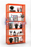 6 Katlı Renkli Tel Kafesli Dekoratif Çelik Raf - Çiçeklik rafı, Ofis Rafı 0,70 mm Mavi-43x93 cm-100 cm