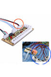 5 Adet 30cm Buton Kablosu 2.8mm Terminal to 2.54mm Jst Soket Arcade PC Joystick Oyun Switch Bağlant