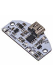 Type C Usb Besleme Dokunmatik Led Dimmer Modül 3.7V Lion Lityum Pil Şarj 3W Parlaklık Kontrol Anaht