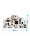 Type C Usb Besleme Dokunmatik Led Dimmer Modül 3.7V Lion Lityum Pil Şarj 3W Parlaklık Kontrol Anaht