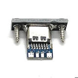 USB 3.1 Type C Panel Montaj Dişi Soket 4 Pin Smd Lehimlenebilir Padler Konnektör Telefon Şarj Board