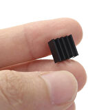 8.8mm x 8.8cm x 5mm Alüminyum Metal Soğutucu Blok Radyatör Amfi Led Entegre Transistor Vga Ram Memo