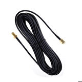 RG174 50 ohm Koaksiyel Rp Sma Erkek Rp Sma Dişi 3 Metre Kablo RF Sinyal Uzatma Kablosu 0-6Ghz Koaks