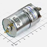 ZGA37RG 12V 37mm 10Rpm Redüktörlü DC Motor Metal Dişli Yüksek Tork Kuvvet Robot Oyuncak RC Araba