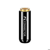 3.5mm Dişi Ses Soket Kutusu 4 Tel Kutuplu Aluminyum Jack Altın Kaplama Stereo Kulaklık Mikrofon Hopa