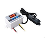 XH-W3005 DC 12V Dijital Nem Kontrol Cihazı 120W Güç Kuluçka Depo Oda Sera Havalandırma İklimlendirme