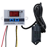 XH-W3005 DC 12V Dijital Nem Kontrol Cihazı 120W Güç Kuluçka Depo Oda Sera Havalandırma İklimlendirme