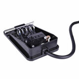 Pedal Ayak Butonu Kaydırmaz AC 250V 10A NO NC SPDT Push Anlık Ayak Kontrollü Anahtar Switch Freze
