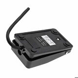 Pedal Ayak Butonu Kaydırmaz AC 250V 10A NO NC SPDT Push Anlık Ayak Kontrollü Anahtar Switch Freze