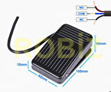Pedal Ayak Butonu Kaydırmaz AC 250V 10A NO NC SPDT Push Anlık Ayak Kontrollü Anahtar Switch Freze