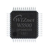 W5500 Ethernet Haberleşme Entegresi İnternet 48 Pin LQFP SPI 10/100 Ethernet MAC TCP UDP ICMP IPv4