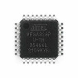 Atmega328pu Microchip Microcontroler 20Mhz 8 Bit Atmel Avr Risc Mcu 32KB Flash Memory 23 Io Uart 