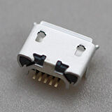 5 Adet Micro Usb Soket 5 Pin Smd  Cep Telefonu Elektronik Cihaz Usb Port Konnektör Şarj Giriş Soketi Dişi Mikro