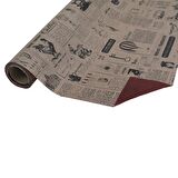 Çiçek Yerli Ambalaj Kağıdı Desenli Çift Taraflı 70cm 20m