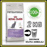 Royal Canin Sterilised 37 Kısırlaştırılmış Yetişkin Kedi Açık Mama 2 KG