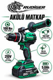 RUDİGER RD-007 PRO PLUS 4LÜ SET+ BUDAMA TESTERESİ 20 CM