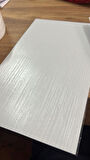 Yapışkanlı Beyaz PVC Floor Esnek Zemin Yer Döşeme Parkesi Salon Ofis Otel Karavan Parke-P12