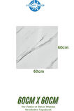 1m2 3 Adet 60X60cm Floor Yapışkanlı Zemin ve Duvar Kaplama Paneli Arkası Kauçuklu Pvc WC Paneli 605