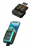 Gaming Bluetooth Kulaklık Dahili Powerbank Kablolu Düşük Gecikmeli Bluetooth 5.2