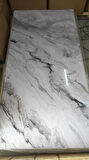 Alternatif Kaplama UV PVC Fırtına Mermer Desenli 1 Adet 60x120cm Ev Ofis Otel Duvar Kaplama Paneli