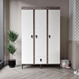 PATİKO ROSE RDLP 131 3 KAPILI DOLAP