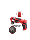 RODEX 3.6 VOLT UÇ HAZNELİ ŞARJÖRLÜ SİSTEM 12 PARÇA UÇ SETİ AKÜLÜ VİDALAMA