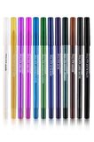 12 Renkli Neon Eyeliner Yağlı Göz Kalemi Seti
