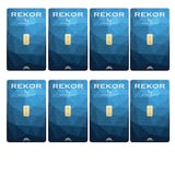 8 Adet 1 gr 24 Ayar Altın ( REKOR )