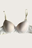 Mikro Kumaş İçi Boş Balenli Günlük Tek Desteksiz Sütyen