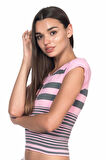 Pembe Gri Mı Emay 5026 Soft Seamless T Shirt