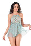 Aqua Bodysuit Gecelik