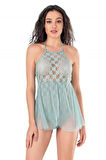 Aqua Bodysuit Gecelik