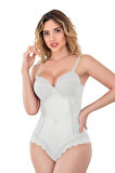 Ekru Mı Emay 176 Dantelli Body
