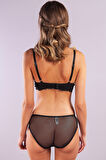 Gapara Big Size Plunge Bra, Siyah Konforlu Ve Şık Sütyen