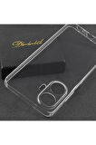 Realme C55 Uyumlu Yumuşak Esnek 3D Süper Şeffaf Silikon Kılıf
