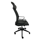 GOLDSİT RELAX YÖNETİCİ KOLTUĞU 000 P (Antrasit Deri)