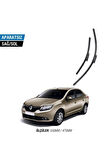 RENAULT SYMBOL 2013-2015 2'li Ön Cam Sileceği Sağ Sol Silecek Takımı Muz Silecek