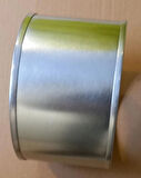 Renuzu Hamburger Ekmeği Pişirme Kalıbı 2 Li 13CM Metal Galvaniz Derinlim 5cm