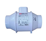 BVN Bahçıvan Bmfx St 100 Plastik Yuvarlak Karma Akışlı Çift Hızlı Kanal Fanı 195 M3/H