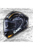 Typhoon Reptile Gl267 Turuncu Kask (FİT KASA) (ECE 22.06)