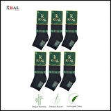 Erkek Çorap 6 Çift Dikişsiz Yazlık Bambu Kısa Patik Set (HEDİYE KUTULU)